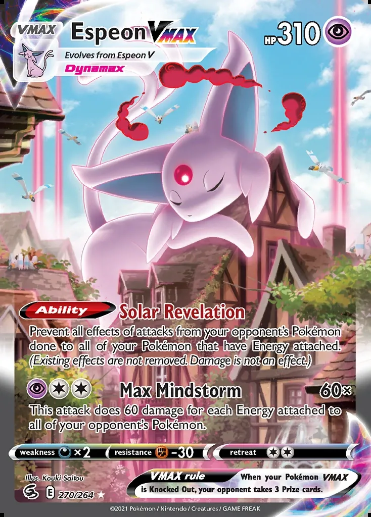 Espeon VMAX, Fusion Strike 270/264