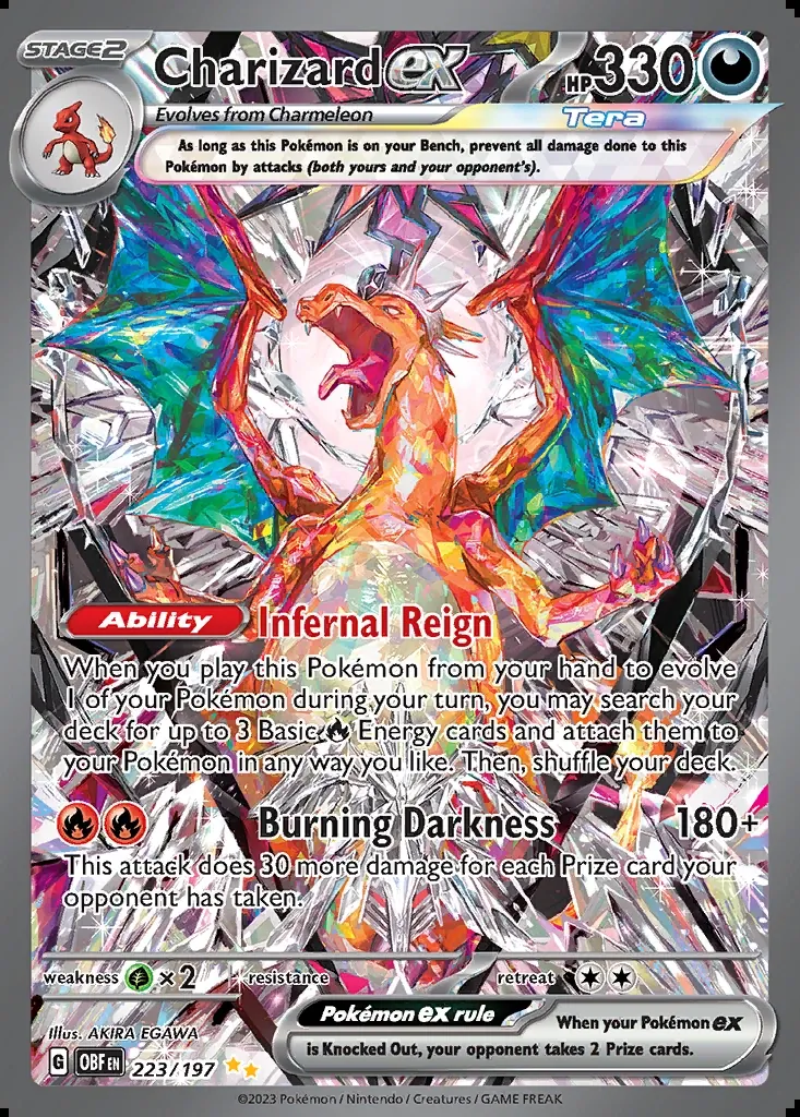 Charizard ex, Obsidian Flames 223/197