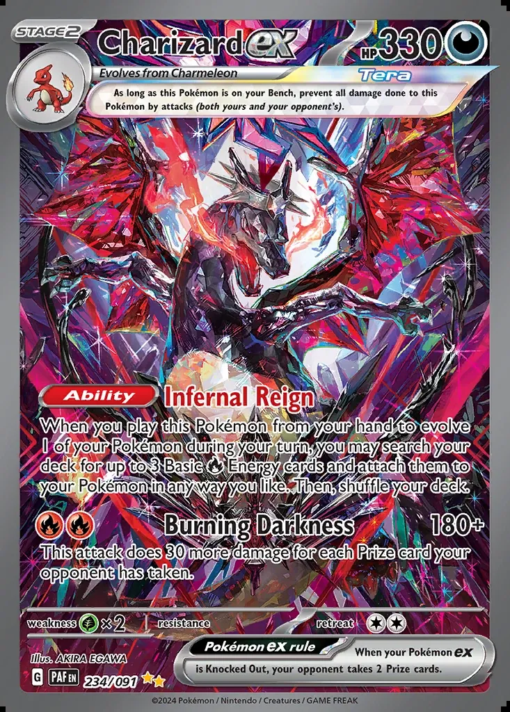 Charizard ex, Paldean Fates 234/091