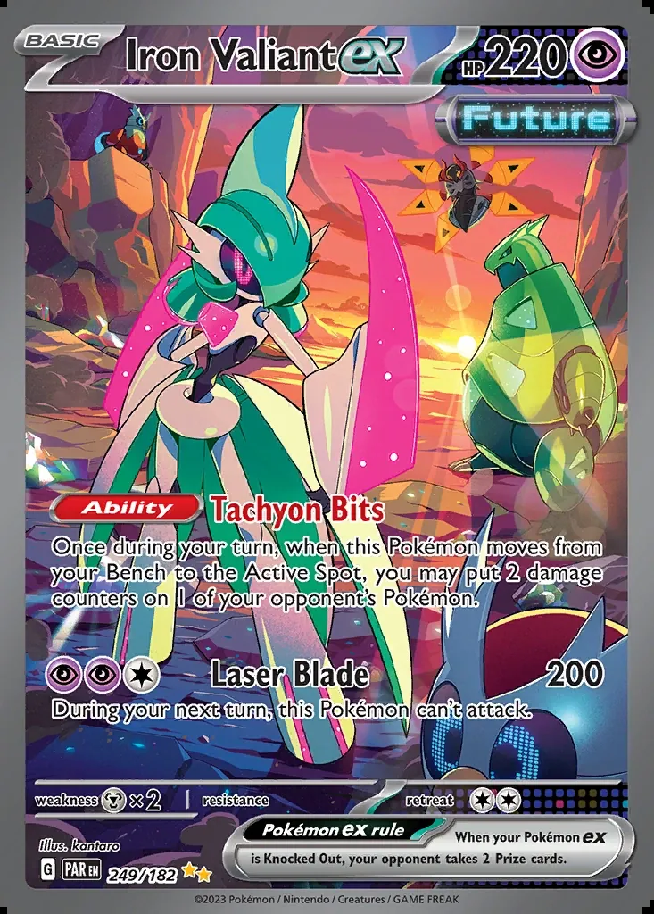 Iron Valiant ex, Paradox Rift 249/182