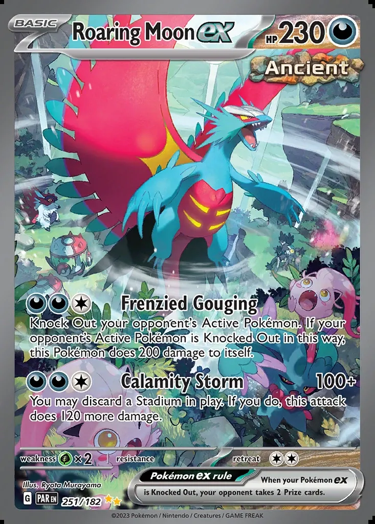 Roaring Moon ex, Paradox Rift 251/182