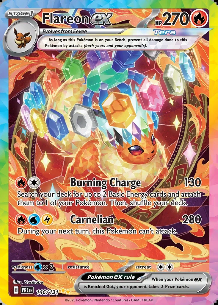 Flareon ex, Prismatic Evolutions 146/131