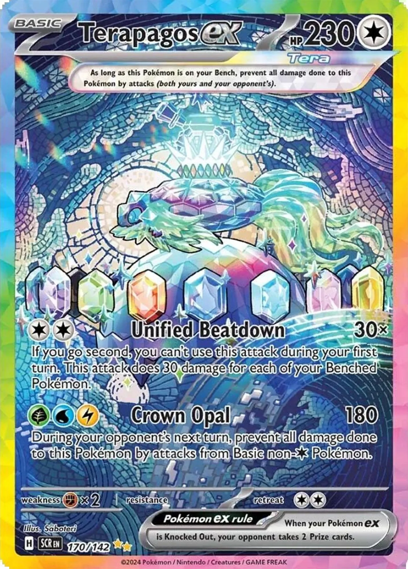 Terapagos ex, Stellar Crown 170/142