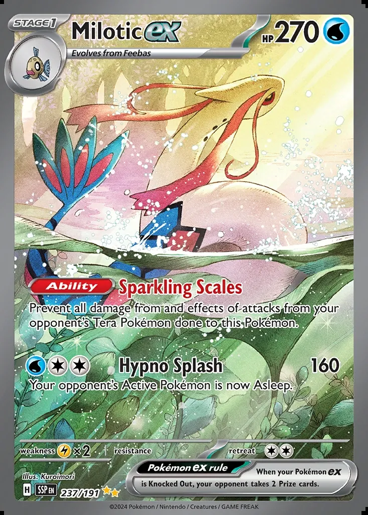 Milotic ex, Surging Sparks 237/191