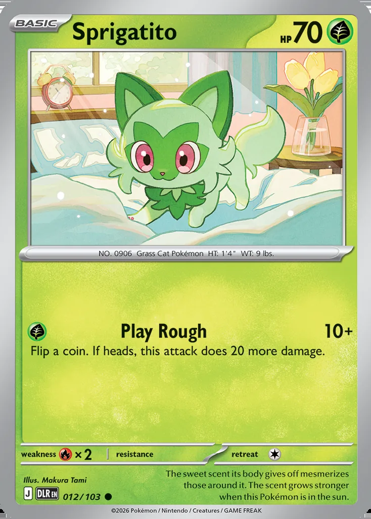 Sprigatito, Delta Reign 012/103