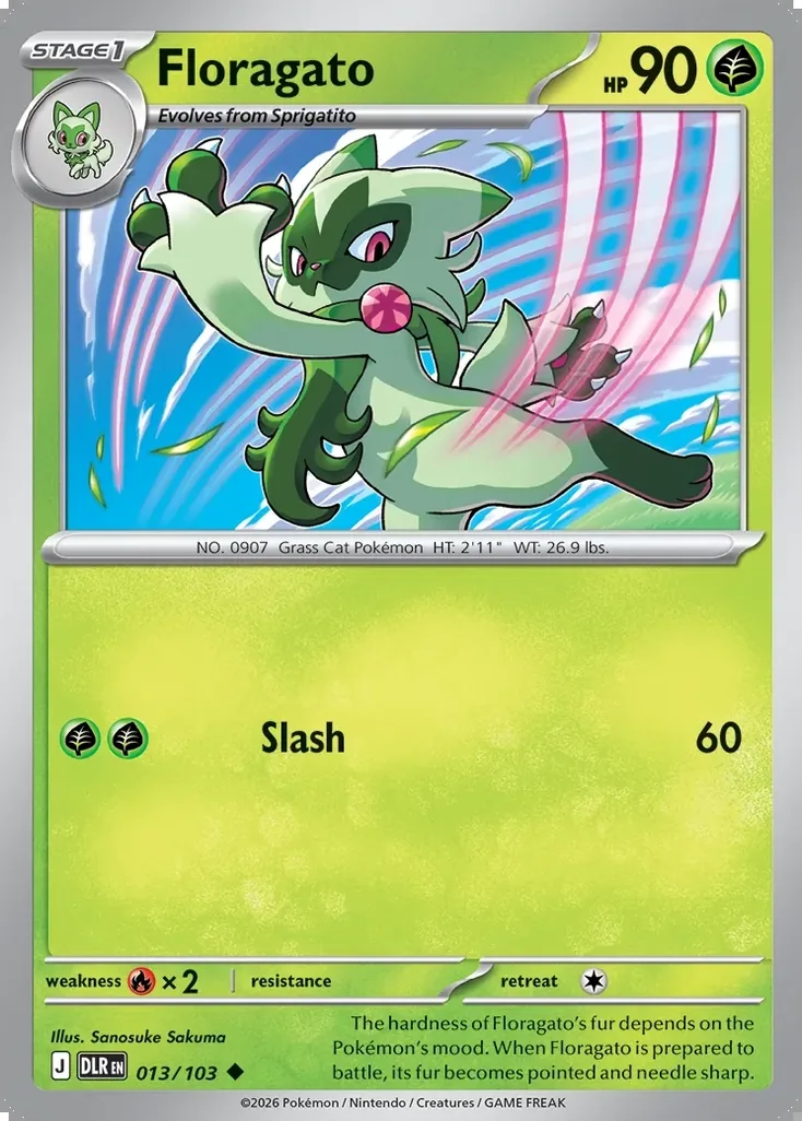 Floragato, Delta Reign 013/103