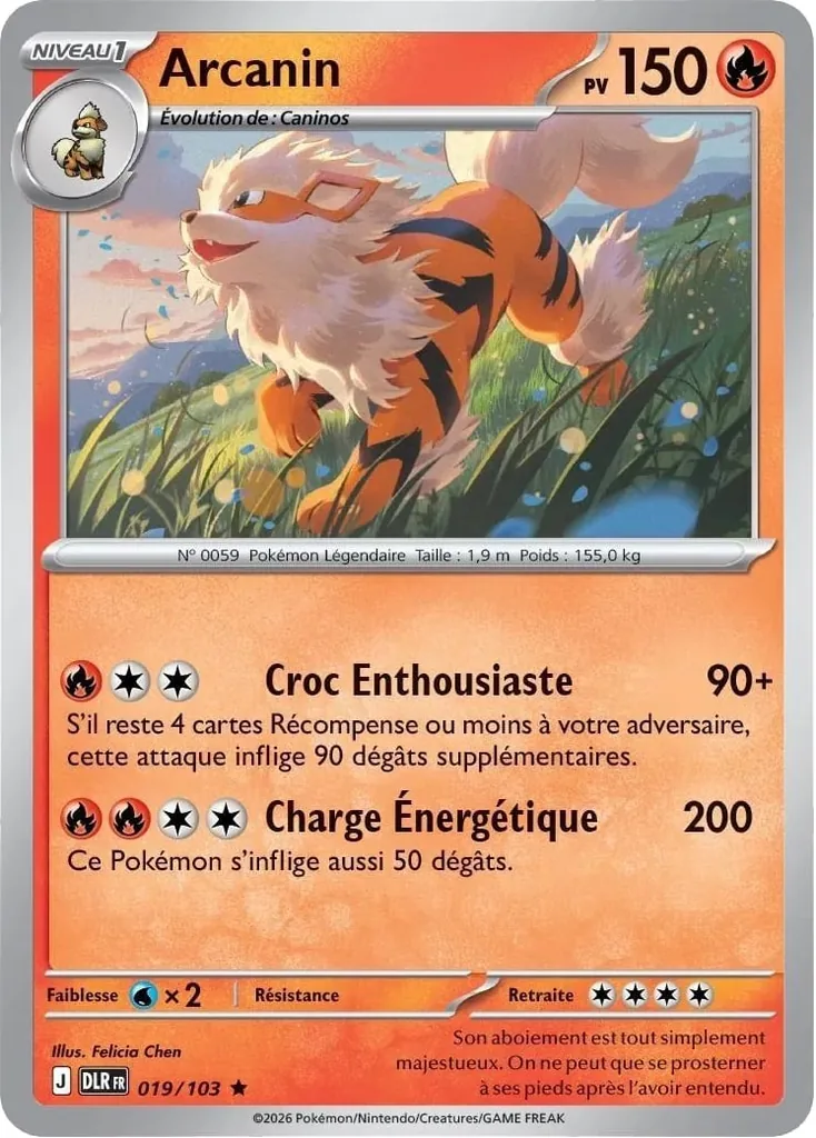 Arcanine, Delta Reign 019/103