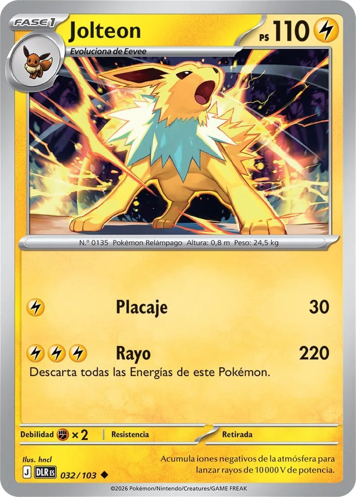 Jolteon, Delta Reign 032/103