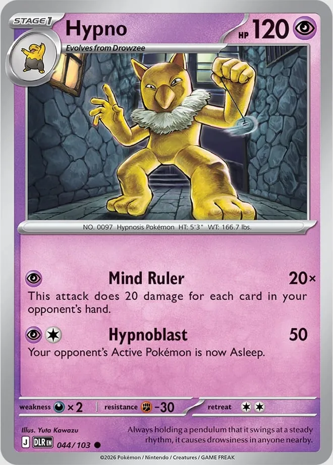 Hypno, Delta Reign 044/103