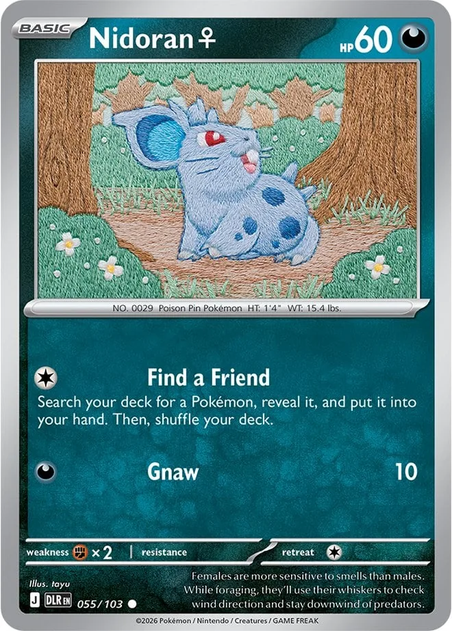 Nidoran ♀, Delta Reign 055/103