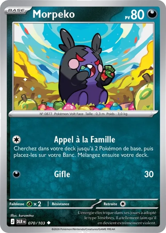 Morpeko, Delta Reign 070/103