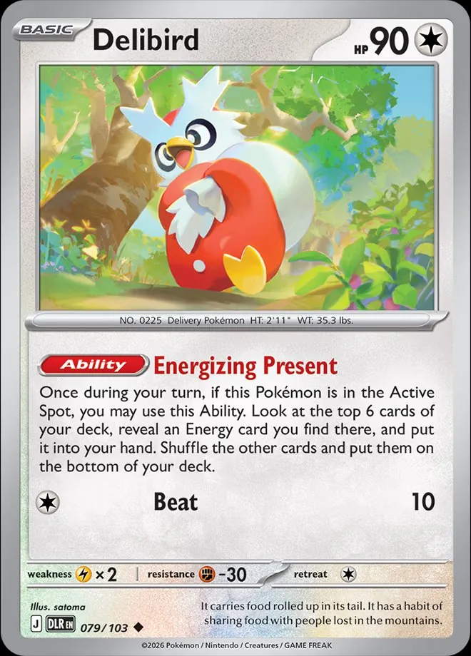 Delibird, Delta Reign 079/103