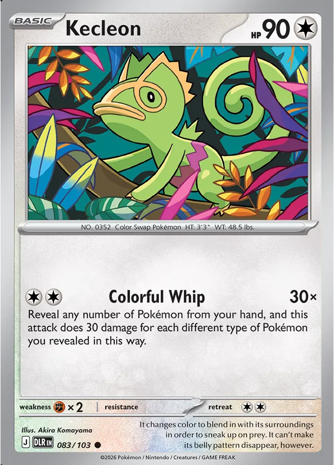Kecleon, Delta Reign 083/103