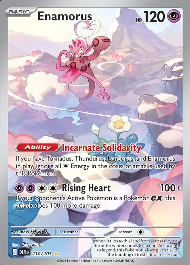 Enamorus, Delta Reign 110/103