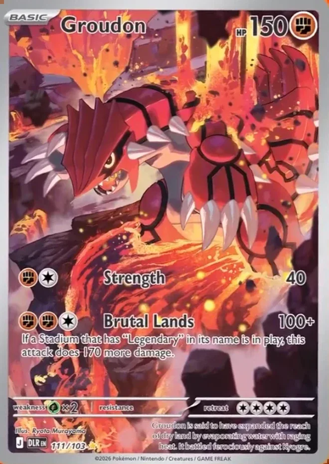 Groudon, Delta Reign 111/103