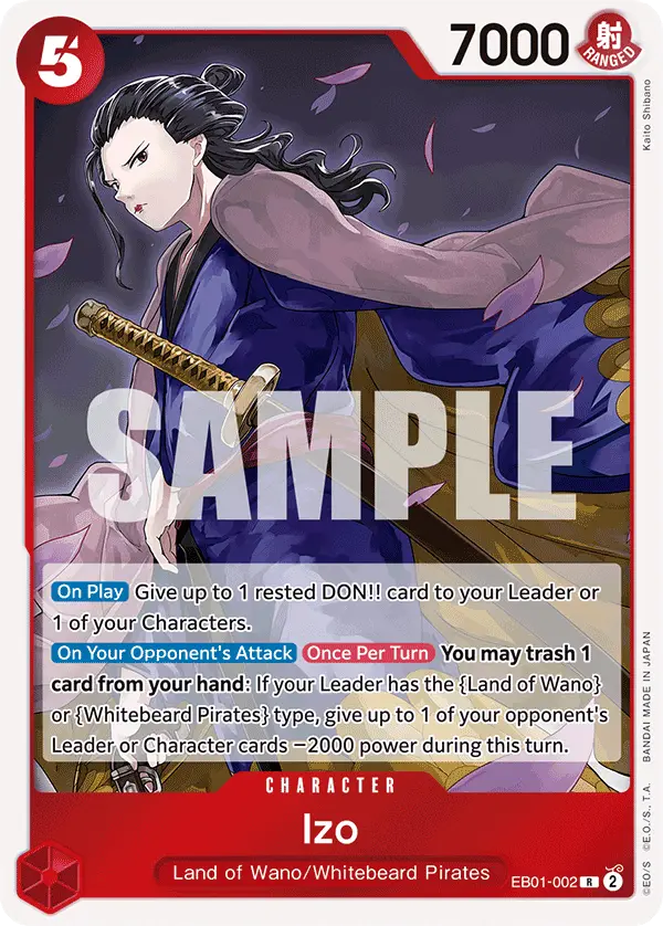 Izo, Extra Booster: Memorial Collection EB01-002