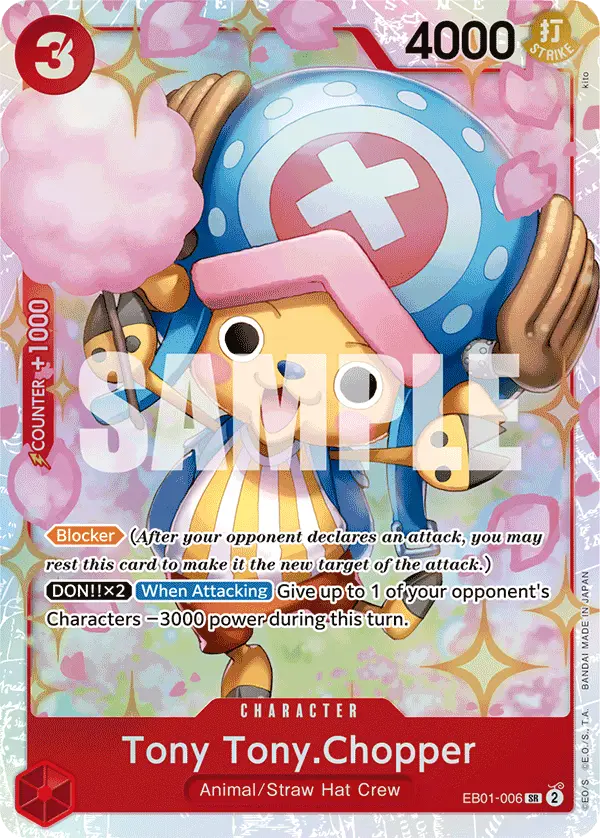 Tony Tony.Chopper, Extra Booster: Memorial Collection EB01-006