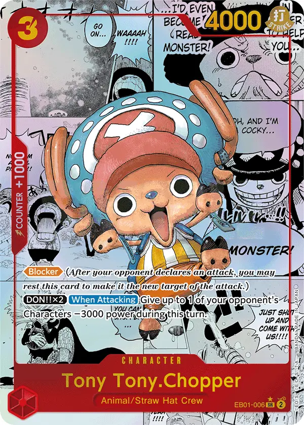 Tony Tony.Chopper (Manga Alt Art), Extra Booster: Memorial Collection EB01-006