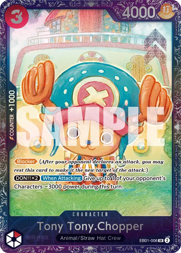 Tony Tony.Chopper (Treasure Cup 2024), One Piece Promotion Cards EB01-006