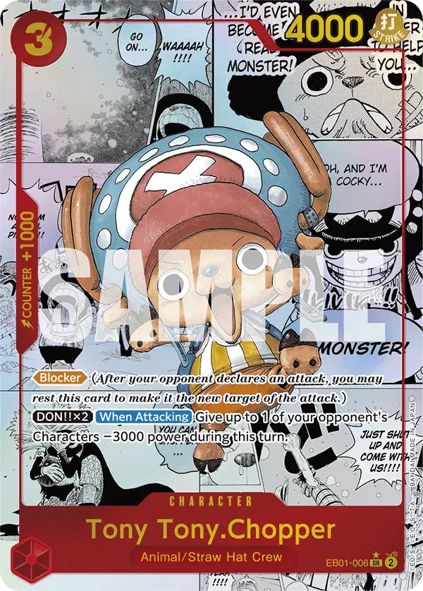 Tony Tony.Chopper (Manga), Premium Booster -The Best- EB01-006