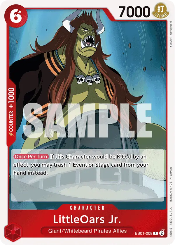 LittleOars Jr., Extra Booster: Memorial Collection EB01-008
