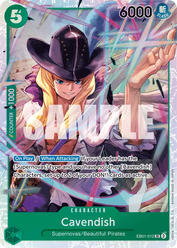 Cavendish, Extra Booster: Memorial Collection EB01-012