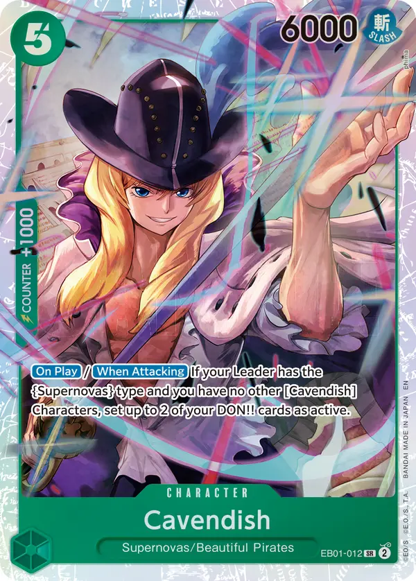 Cavendish (Reprint), Premium Booster -The Best- Vol. 2 EB01-012