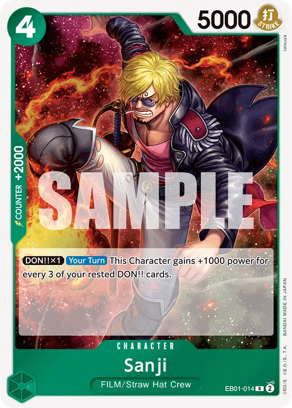 Sanji, Extra Booster: Memorial Collection EB01-014