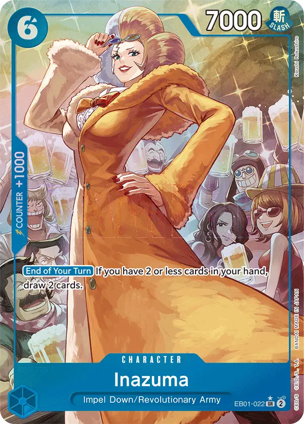 Inazuma (Alt Art), Extra Booster: Memorial Collection EB01-022