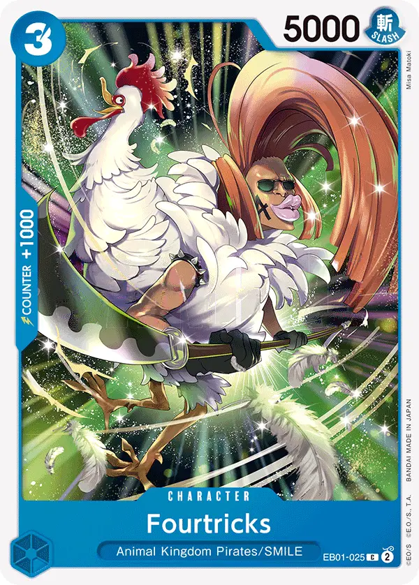 Fourtricks, Extra Booster: Memorial Collection EB01-025