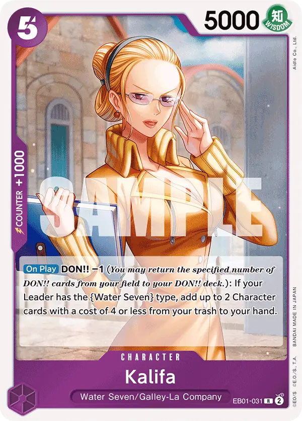 Kalifa, Extra Booster: Memorial Collection EB01-031