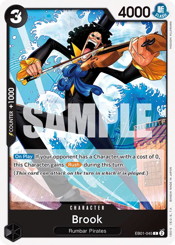 Brook, Extra Booster: Memorial Collection EB01-045