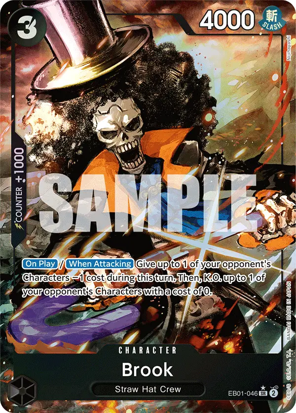 Brook (Alt Art), Extra Booster: Memorial Collection EB01-046