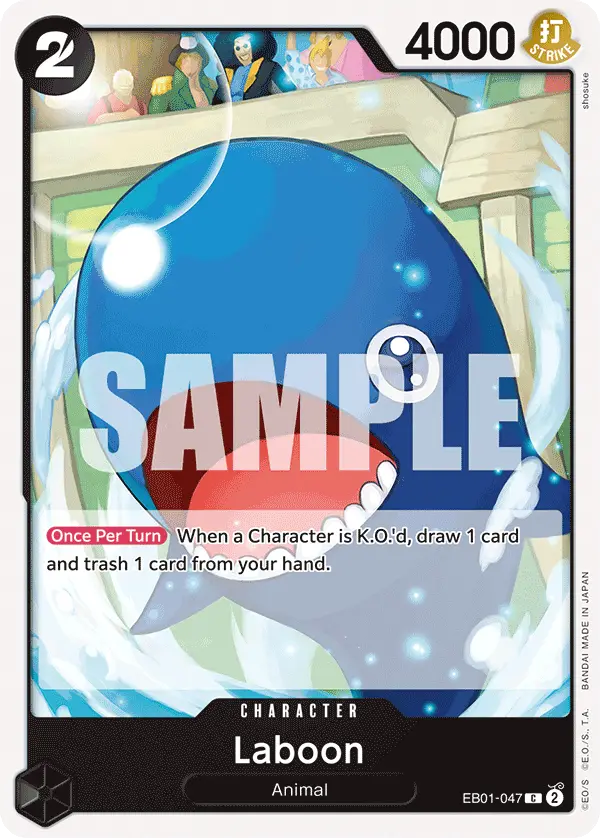 Laboon, Extra Booster: Memorial Collection EB01-047
