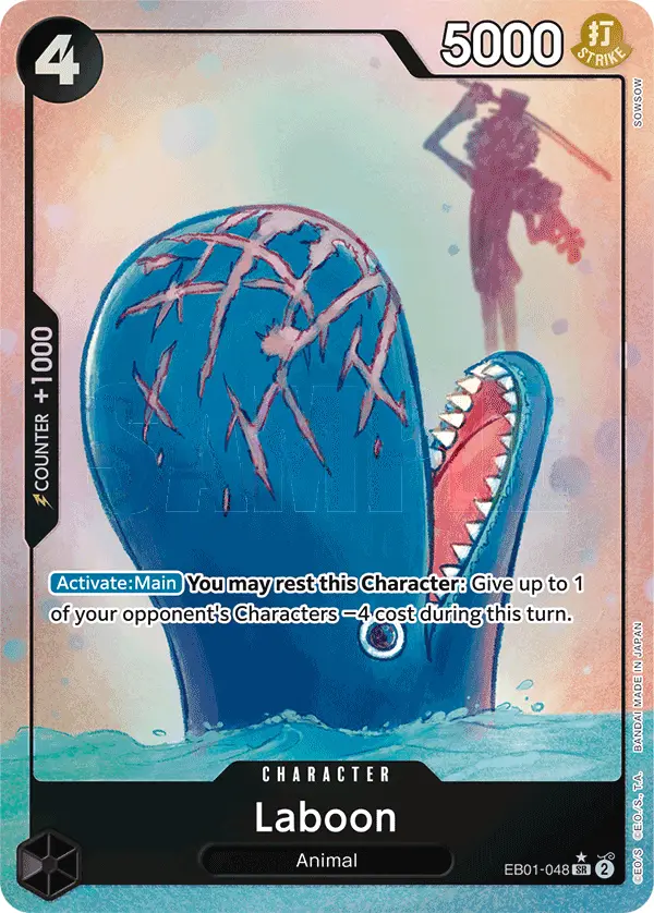 Laboon (Alt Art), Extra Booster: Memorial Collection EB01-048