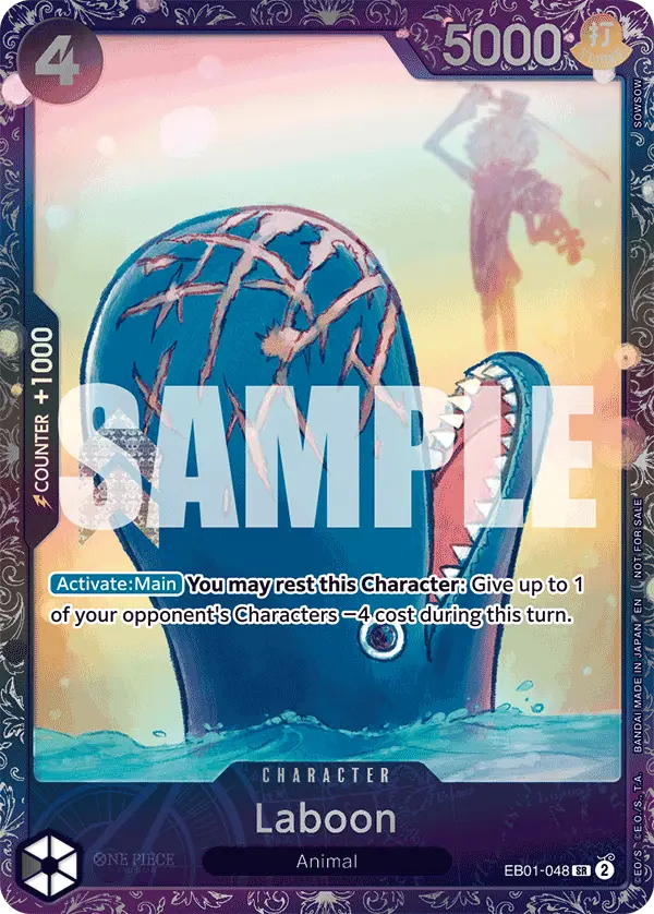 Laboon (Treasure Cup 2025), One Piece Promotion Cards EB01-048