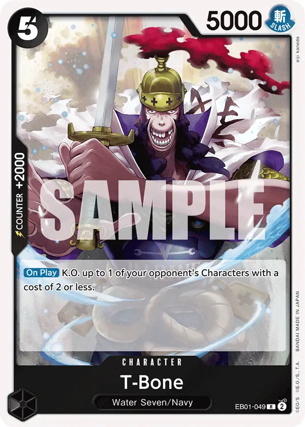T-Bone, Extra Booster: Memorial Collection EB01-049