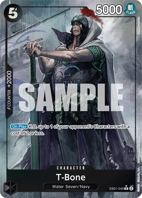 T-Bone (Alt Art), Extra Booster: Memorial Collection EB01-049
