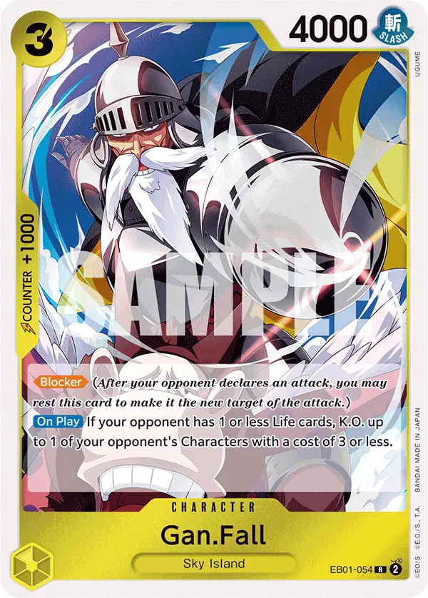 Gan.Fall, Extra Booster: Memorial Collection EB01-054