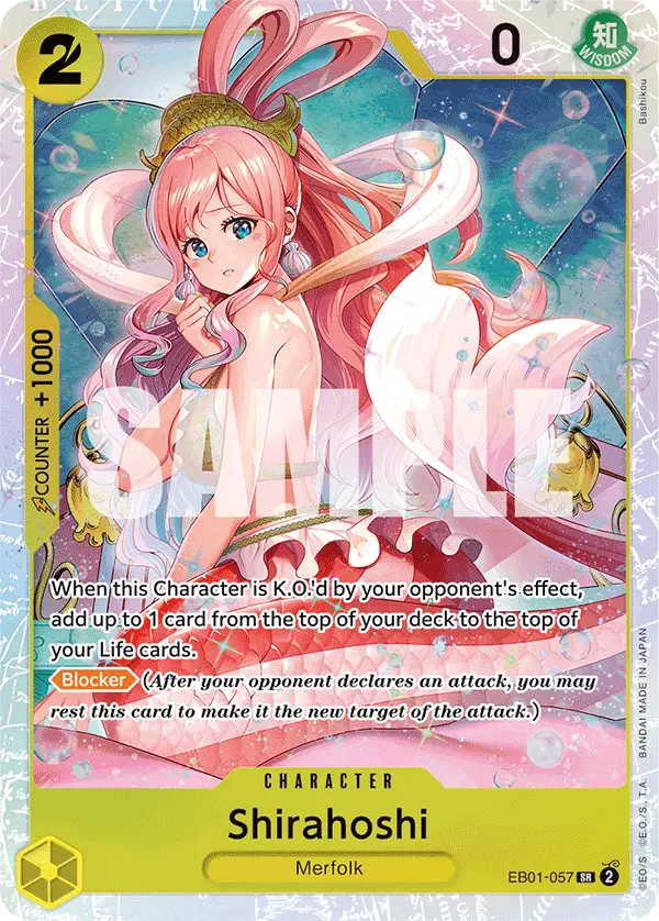 Shirahoshi, Extra Booster: Memorial Collection EB01-057