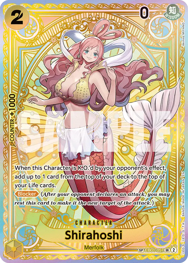 Shirahoshi (SP), A Fist of Divine Speed EB01-057