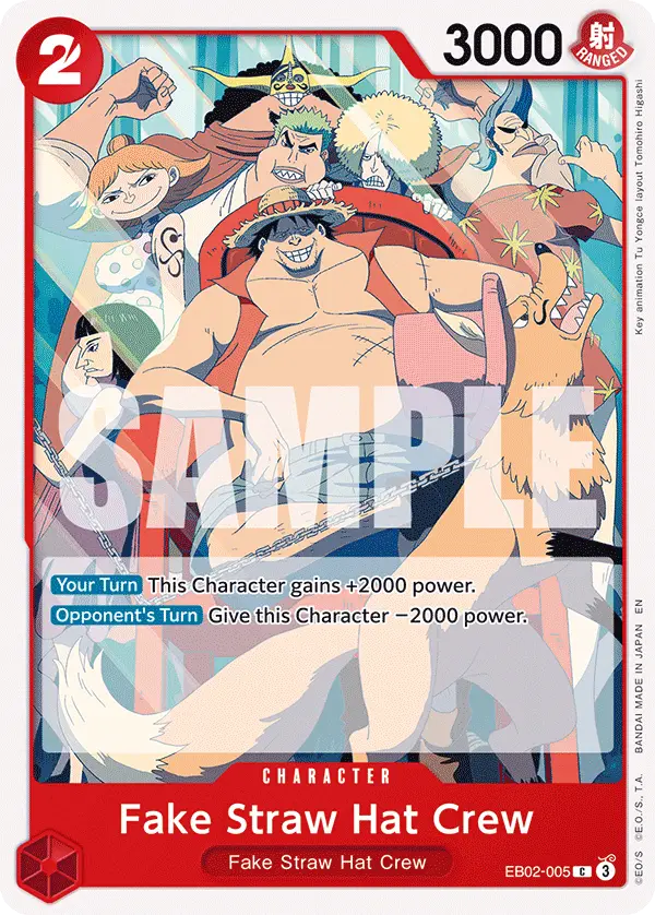 Fake Straw Hat Crew, Extra Booster: Anime 25th Collection EB02-005
