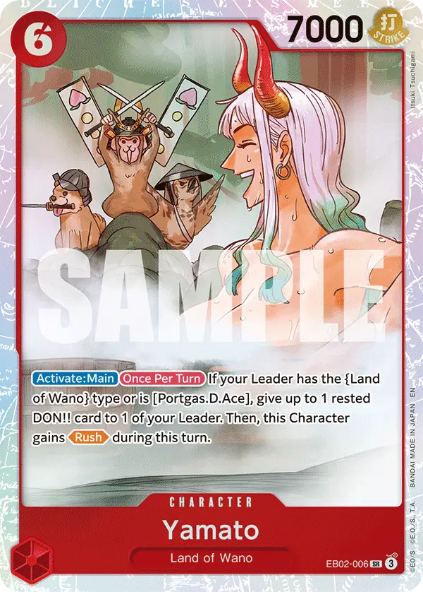 Yamato, Extra Booster: Anime 25th Collection EB02-006