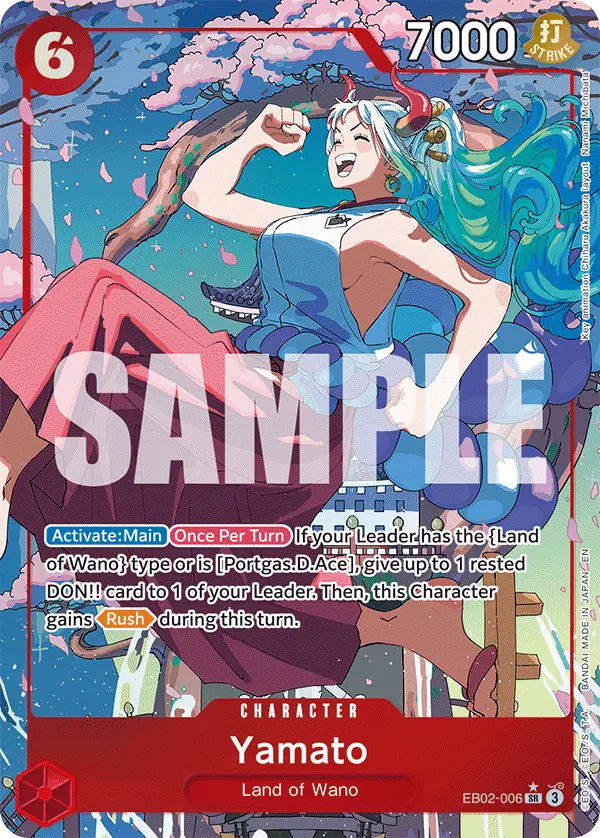 Yamato (Alt Art), Extra Booster: Anime 25th Collection EB02-006