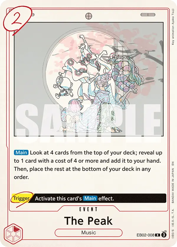 The Peak, Extra Booster: Anime 25th Collection EB02-008