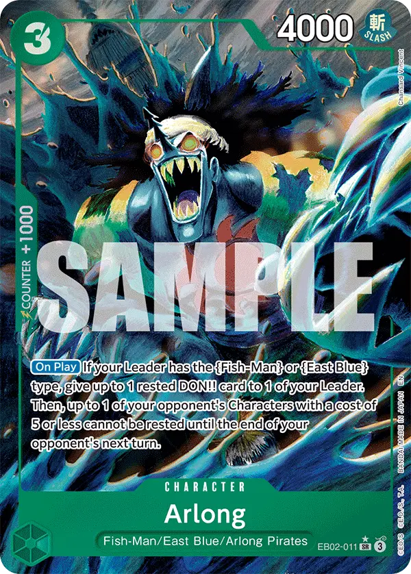 Arlong (Alt Art), Extra Booster: Anime 25th Collection EB02-011