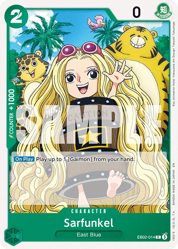 Sarfunkel, Extra Booster: Anime 25th Collection EB02-014
