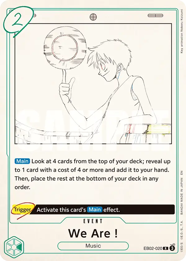 We Are!, Extra Booster: Anime 25th Collection EB02-020