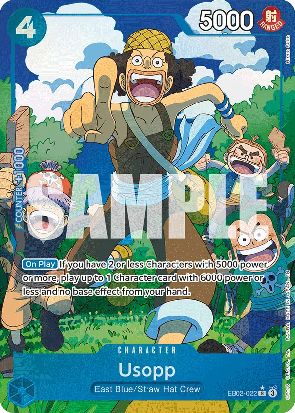 Usopp (Alt Art), Extra Booster: Anime 25th Collection EB02-022