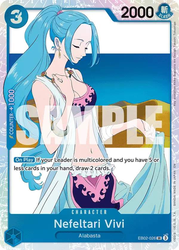 Nefeltari Vivi, Extra Booster: Anime 25th Collection EB02-026